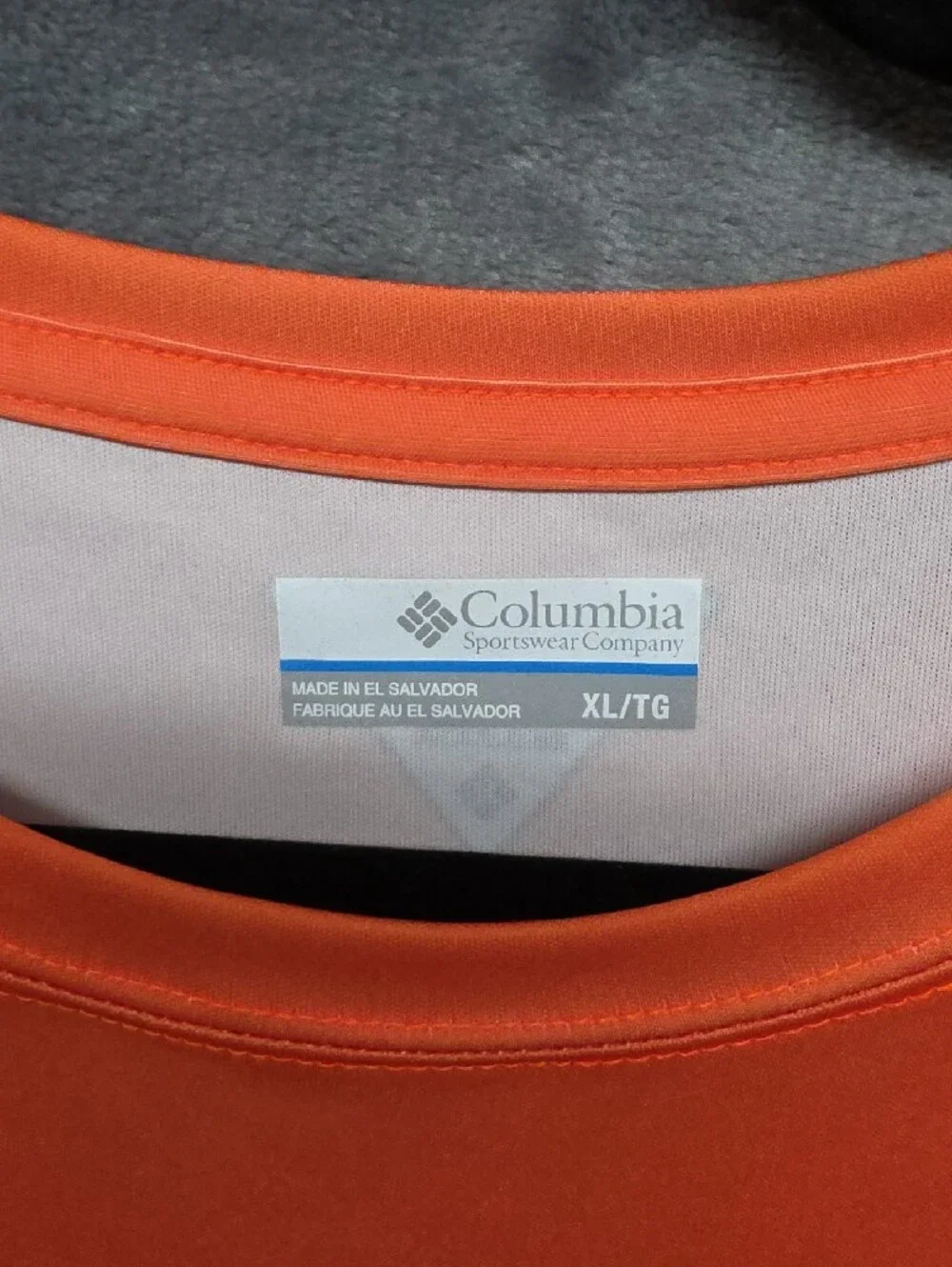 Columbia Long-Sleeve Performance Shirt - Bright Orange - Picture 2 of 5